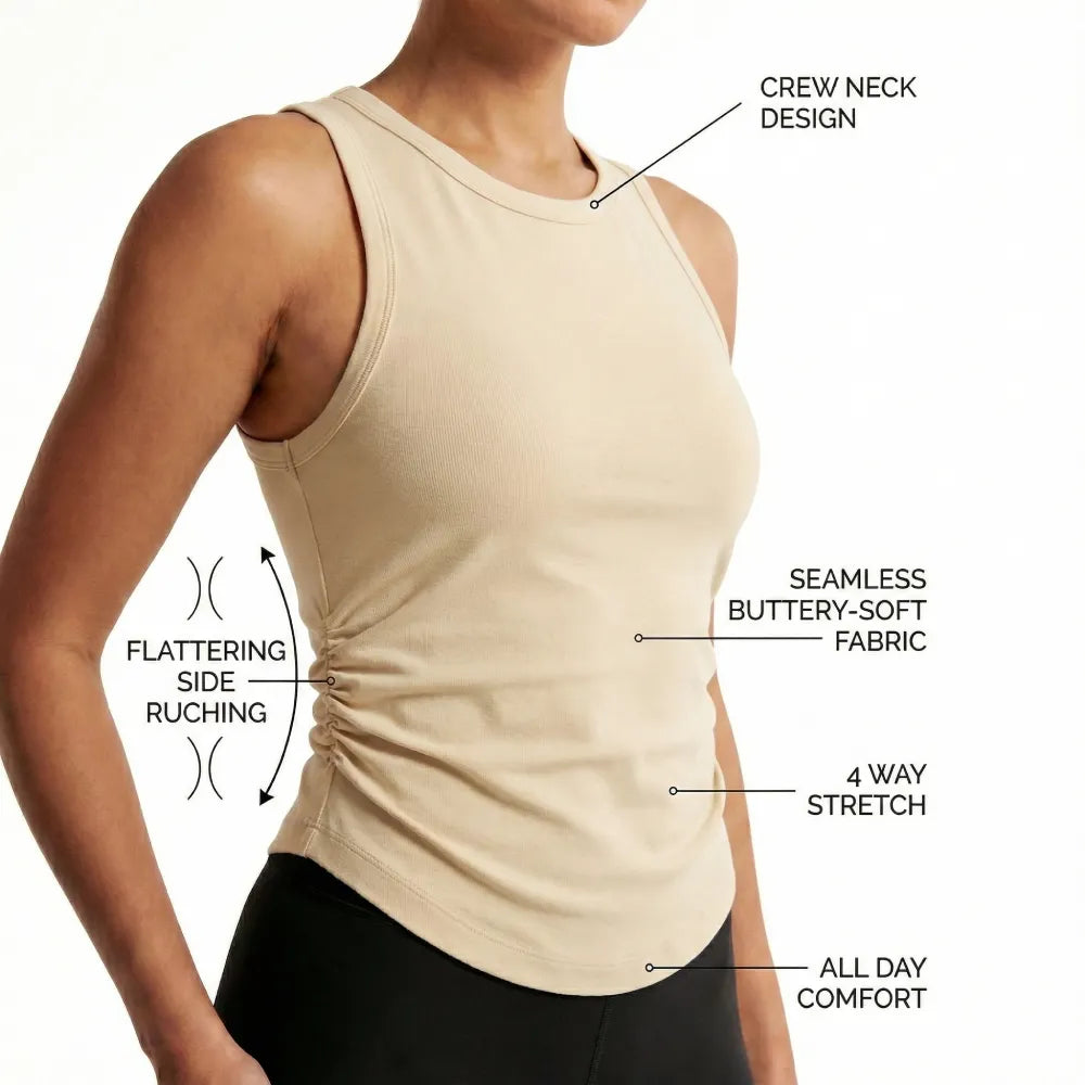 The Ruched Tank Top
